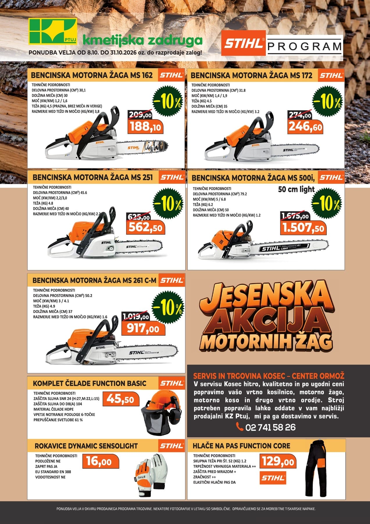 PROGRAM STIHL okt. 2026 — stran 1 od 1