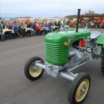 Zeleni traktor na razstavi ob otvoritvi — 9. 10. 2026